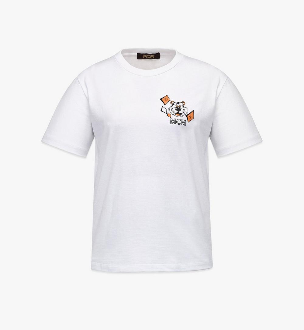 Women’s New Year Tiger Print T-Shirt in Organic Cotton 1